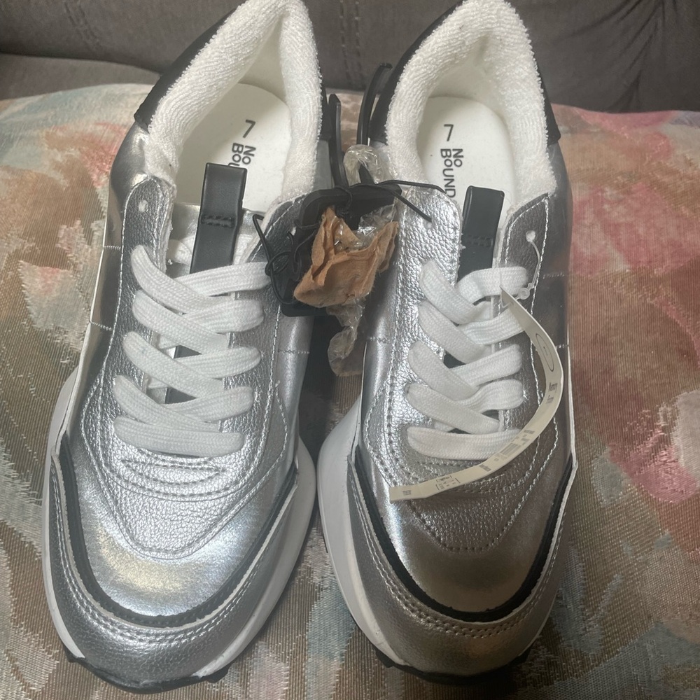 Black and Gray Athletic Shoes